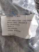 Linka hamulca ręcznego KIa Sportage