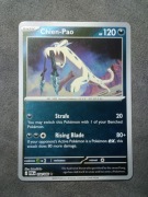 REVERSE HOLO Chien-Pao 054/088 Karta POKEMON TCG ME Perfect Order