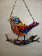 Dekoracja ścienna. Ptak na gałęzi