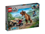 LEGO Jurassic world Zestaw Pościg za karnotaurem   76941 używany