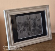 Grafika myśliwska KOZIOŁ Rogacz Sarna Europejska Myłkus Polowanie na kozła.