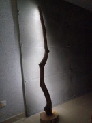 Lampa stojąca led ręcznie robiona rustykalna, loft,boho 