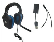 Słuchawki gamingowe nauszne Logitech G432 7.1 Surround AdapterUSB-Komplet 