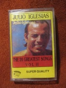 Julio Iglesias The 24 Greatest Songs 2 Kaseta
