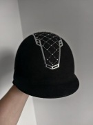 Kask jeździecki Knightsbridge diamond S-M 55-57 cm czarny