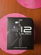 GoPro 12 Hero Black Creator Edition NOWA akcesoria 