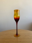 Kielich ze szkła PRL
