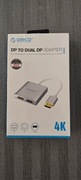 Orico XD-DF2DP4, DisplayPort to Dual DisplayPort adapter 