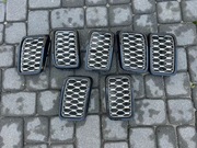 Grill kratki grilla Jeep Grand Cherokee WK2 chrom z czarną ramką,