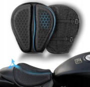 Poduszka nakładka na siedzenie motoru motocykla siedzisko