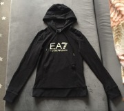 Bluza dresowa Emporio Armani rozm. XXS/XS logo napisy czarno złota