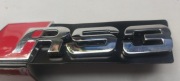 Naklejka Emblemat Znaczek Logo AUDI RS3 110mm x 30mm grill atrapa przód