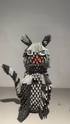 Kotek z origami wykonany własnoręcznie