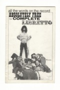 FRANK ZAPPA The Mothers Of Invention Absolutely Free LIBRETTO oryginał 60'