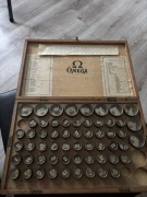 Stare pudełko zegarmistrzowskie Omega