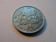 2KT203  KENIA - 50 CENTS, 1978