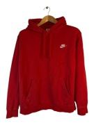 Bluza z kapturem Nike czerwona z logiem l xl