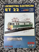 ET-22 wyd. GPM. Model kartonowy