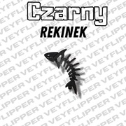 Czarny rekin keyflipper
