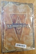 Tabliczka metalowa z napisem Morrowind – trochę zagięta