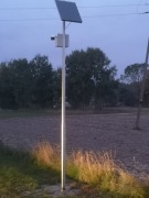 MOBILNY MASZT MONITORINGU IP Z WŁASNYM ZASILANIEM