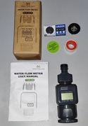 Cyfrowy Licznik Wody Przepływomierz Bateryjny Moistenland FML-04 Nowy