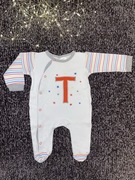 Pajacyk śpiochy dla niemowlaka 100% bawełna rozmiar 62