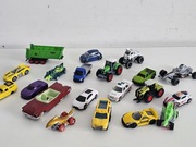 Resoraki auta pojazdy zestaw różne