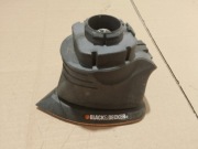 Szlifierka oscylacyjna Black Decker nakladka