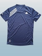 ADIDAS Own The Run Tee FK1591  EU S  biało-niebieska  klatka 104 cm