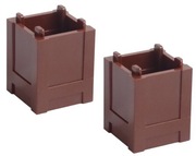 LEGO Brązowa Skrzynia/Kontener 61780/4520638 2szt