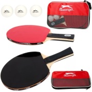 Tenis Stołowy Slazenger 2x Rakietki, 3 x Piłeczki, Pokrowiec zestaw