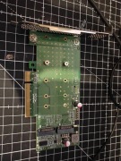 Kontroler Delock PCIe 4.0 x8 - 2x M.2 NVMe M-key 89045