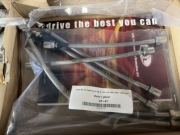 Przewody hamulcowe w stalowym oplocie Hel performance Audi a4 b5