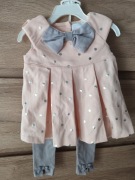 Zestaw sukienka i leginsy NOWE