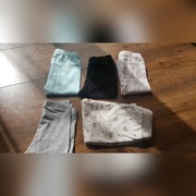 5szt. Leginsy, spodnie rozm. 80 H&M, FF