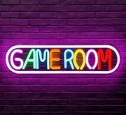 NEON LED GAME ROOM dekoracja do pokoju gracza prezent 