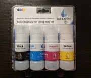 Tusze do drukarek Epson EcoTank 101, 102, 103, 104 4x45ml (180ml)