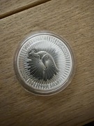 Moneta srebrna - 1 uncja - australijski kangur