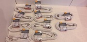 Zestaw kabli antenowych 10szt 2x wtyk F /