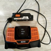 Ładowarka AEG BL1218+ bateria AEG 2.0 Ah/36Wh 18V 