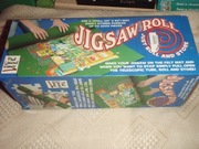 Mata do układania puzzli 127x83 cm, składana + puzzle