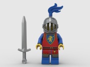 LEGO 10305 Rycerka z mieczem cas567, 31168, 10332 Nowa