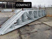 Brama przesuwna stelaż rama 7,5m światło, ocynk ogniowy, 5m, 6m, 6,7m, 7,5m