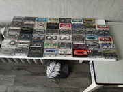 KASETY MAGNETOFONOWE ZESTAW 80 SZTUK 