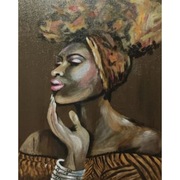 Obraz kobieta Afryka 