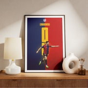 Robert Lewandowski plakat, obraz, koszulka FC Barcelona