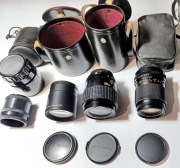 Obiektywy: Prakticar, Olympus, Sonnar