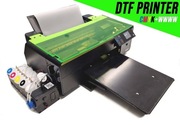 Drukarka DTF na bazie Epson głowica CMYK WWWW 8 kanałowa szybki druk