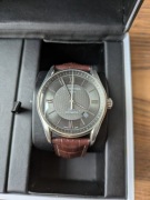 Certina DS-1 Automatic z datownikiem na skórzanym pasku 